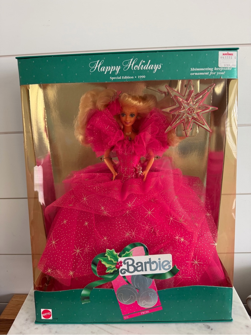 Happy Holidays 1990 Special Edition Barbie